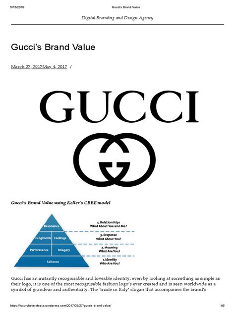 gucci 2018 ranking|Gucci value by year.